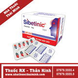 Thuốc Sibetinic 5mg - Điều trị rối loạn tiền đình (10 vỉ x 10 viên)