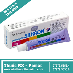 Thuốc bảy màu Silkron Dongkwang trị vảy nến, viêm da dị ứng (Tuýp 10g)