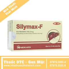 Thuốc Silymax F 140mg - điều trị viêm gan, suy gan (6 vỉ x 10 viên)