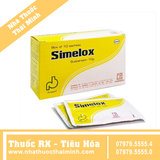 Thuốc Simelox Pharmedic điều trị rối loạn tiêu hóa (10 gói x 10g)