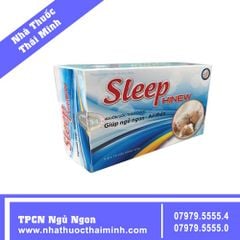 SLEEP HINEW - Hỗ trợ mất ngủ, khó ngủ, ngủ không sâu