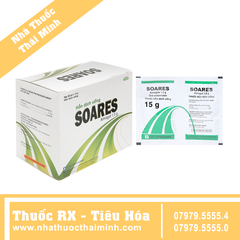 Thuốc Soares 1.5g Đạt Vi Phú điều trị loét dạ dày tá tràng (30 gói x 15g)