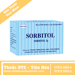 Thuốc Sorbitol 5g Tipharco điều trị chứng khó tiêu