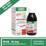 SPECIAL KIDS ANTI-ALLERGY 125ML - Siro Hỗ Trợ Giảm Dị Ứng Mẩn Ngứa, Mày Đay, Rôm Sảy