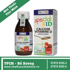 SPECIAL KID CALCIUM VITAMIN 125ML - Hỗ Trợ Phát Triển Chiều Cao