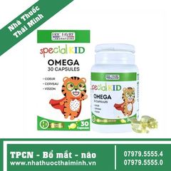 SPECIAL KID OMEGA (Hộp 30 viên) - Bổ Sung Omega, DHA Giúp Nuôi Dưỡng Trí Não, Thị Lực Cho Bé