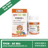 SPECIAL KID VISIO+ (Hộp 30 viên) - Viên Nhai Hỗ Trợ Giảm Mỏi Mắt, Khô Mắt, Nhìn Mờ