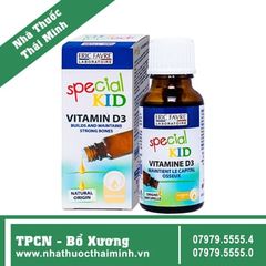 SPECIAL KID VITAMIN D3 20ML - Hỗ Trợ Phát Triển Xương Và Răng Chắc Khỏe