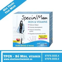 SPECIAL MUM IRON & VITAMINS (Hộp 20 gói) - Bổ Sung Sắt Và Vitamin Cho Phụ Nữ Mang Thai