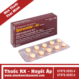 Thuốc Spiromide - 40 Tablets trị phù, tăng huyết áp (3 vỉ x 10 viên)