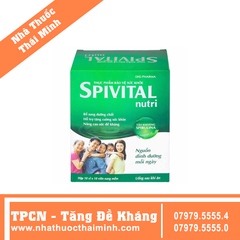 Spivital Nutri - Hỗ trợ tăng cường sức khỏe (10 vỉ x 10 viên)