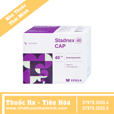 Thuốc Stadnex 40 CAP - điều trị trào ngược dạ dày (4 vỉ x 7 viên)
