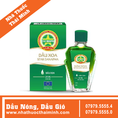 Dầu xoa Star Danapha Natural Hot Oil (24ml)