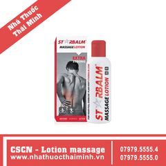 STARBALM MASSAGE LOTION 200ML - Kem Massage Cơ Sau Vận Động