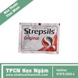 Viên ngậm trị đau họng Strepsils vỉ 2 viên