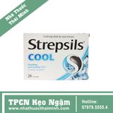 Viên ngậm trị đau họng Strepsils hộp 24 viên