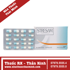 Thuốc Stresam chống lo âu (3 vỉ x 20 viên)