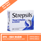 STREPSILS THROAT IRRITATION COUGH RECKITT BENCKISER 24 VIÊN