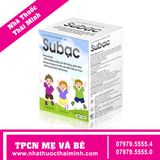 CỐM SUBẠC - HỖ TRỢ TĂNG CƯỜNG SỨC ĐỀ KHÁNG CHO TRẺ