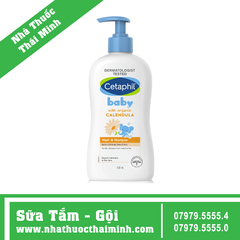 CETAPHIL BABY GENTLE WASH & SHAMPOO WITH ORGANIC CALENDULA 400ML