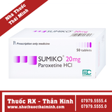 Thuốc Sumiko 20mg - Điều trị bệnh trầm cảm nặng (5 vỉ x 10 viên)