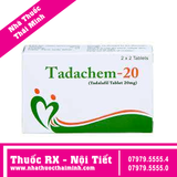 Thuốc Tadachem 20 - điều trị rối loạn cương dương (4 viên)