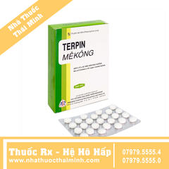 Thuốc Terpin Mekong Mekophar giảm ho, long đàm (2 vỉ x 25 viên)