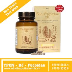 THE FUCOIDAN XK (Hộp 180 viên) - Hỗ Trợ Phục Hồi Hệ Miễn Dịch Sau Các Đợt Hóa Trị, Xạ Trị