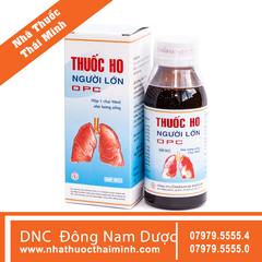 THUỐC HO NGƯỜI LỚN OPC