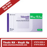 Thuốc Tolucombi Tablets 80mg/12.5mg trị tăng huyết áp vô căn (4 vỉ x 7 viên)