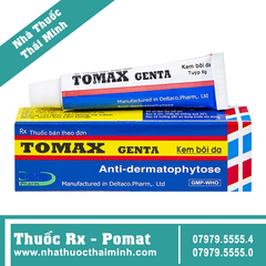 Kem bôi da Tomax Genta Detapharm điều trị bệnh da dị ứng (6g)