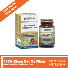 VIÊN UỐNG BỔ KHỚP GLUCOSAMINE CHONDROITIN & MSM (SHIFFA HOME)