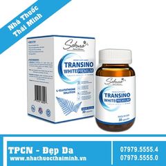 SAKURA TRANSINO WHITE PREMIUM ( Hộp 30 Viên ) - Viện Dưỡng Da Trắng Sáng, Mịn Màng.