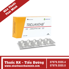 Thuốc Tridjantab 5mg - Điều trị đái tháo đường typ 2