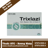 Thuốc Trixlazi Davipharm bổ sung vitamin D3 và các khoáng chất thiết yếu (3 viên x 10 viên)