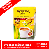 ĐƯỜNG ĂN KIÊNG TROPICANA SLIM LOW CALORIE SWEETENER CLASSIC (HỘP 50 GÓI X 2G)