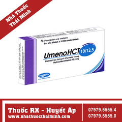 Thuốc UmenoHCT 20/12,5 điều trị tăng huyết áp