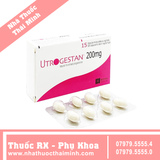 Thuốc Utrogestan 200mg - điều trị các rối loạn do thiếu progesterone (15 viên)