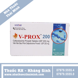 Thuốc V-Prox 200mg kháng sinh diệt khuẩn