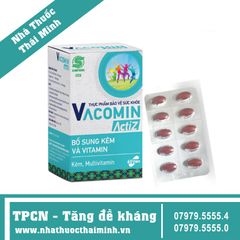 VACOMIN ACTIZ (60 viên) - Viên uống bổ sung kẽm và vitamin