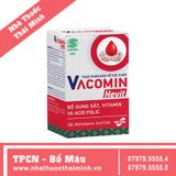 VACOMIN HEVIT (Hộp 100 viên) - Viên uống bổ sung sắt, vitamin và acid folic