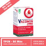 VACOMIN HEVIT (Hộp 60 viên) - Viên uống bổ sung sắt, vitamin và acid folic