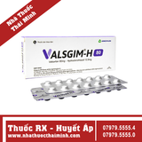 Thuốc Valsgim-H 80 điều trị tăng huyết áp