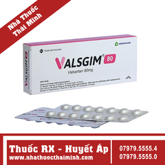 Thuốc Valsgim 80 điều trị tăng huyết áp