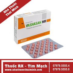 Thuốc Vashasan MR 35mg - Trị đau thắt ngực (3 vỉ x 30 viên)