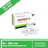 VASTANIC 10 (Hộp 10 vỉ x 10 viên) - Điều Trị Rối Loạn Mỡ Máu