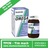 HealthAid Vegan Omega 369 (Hộp 30 viên) - Tăng cường sức khỏe tim mạch