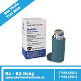 Ventolin Inhaler 100mcg/liều - trị hen suyễn (bình 200 liều xịt)