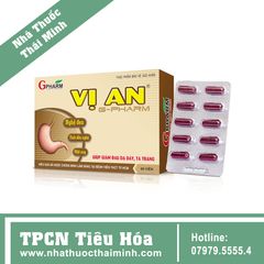 Vị An 60 viên điều trị viêm loét dạ dày – tá tràng