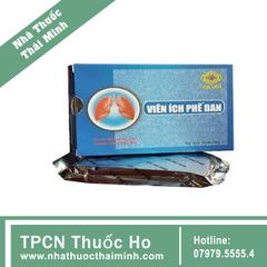 Viên Ích Phế Đan -Bổ tỳ, bổ phế, tăng cường sức khoẻ đường hô hấp.